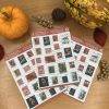 Autumn Stamp Stickers – Fall Postage Stamp Mail Sticker Sheet by Kia Creates (3)