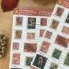 Autumn Stamp Stickers – Fall Postage Stamp Mail Sticker Sheet by Kia Creates (5)