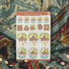 Gingerbread Sticker Sheet by Kia Creates