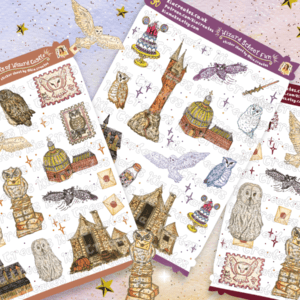 Wizard's Owlery Stickers | Sticker Sheet for lovers of owls, magic, letters, witches, wands, and wizard schools!