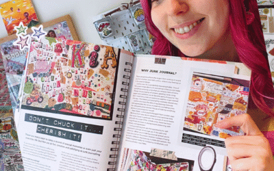 Don’t chuck it, cherish it! Teen Breathe interviews Kia Creates about junk journaling