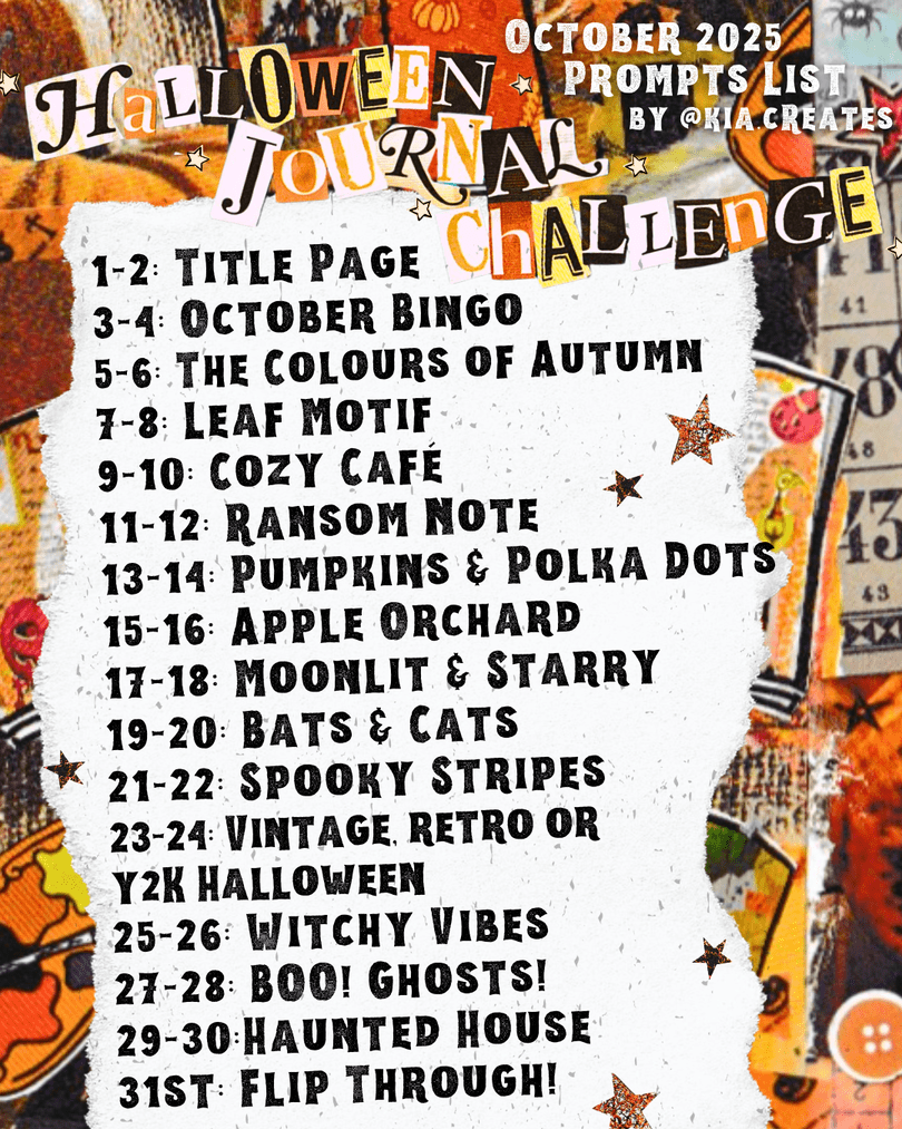 Halloween Journal Challenge 2025 by Kia Creates (1)